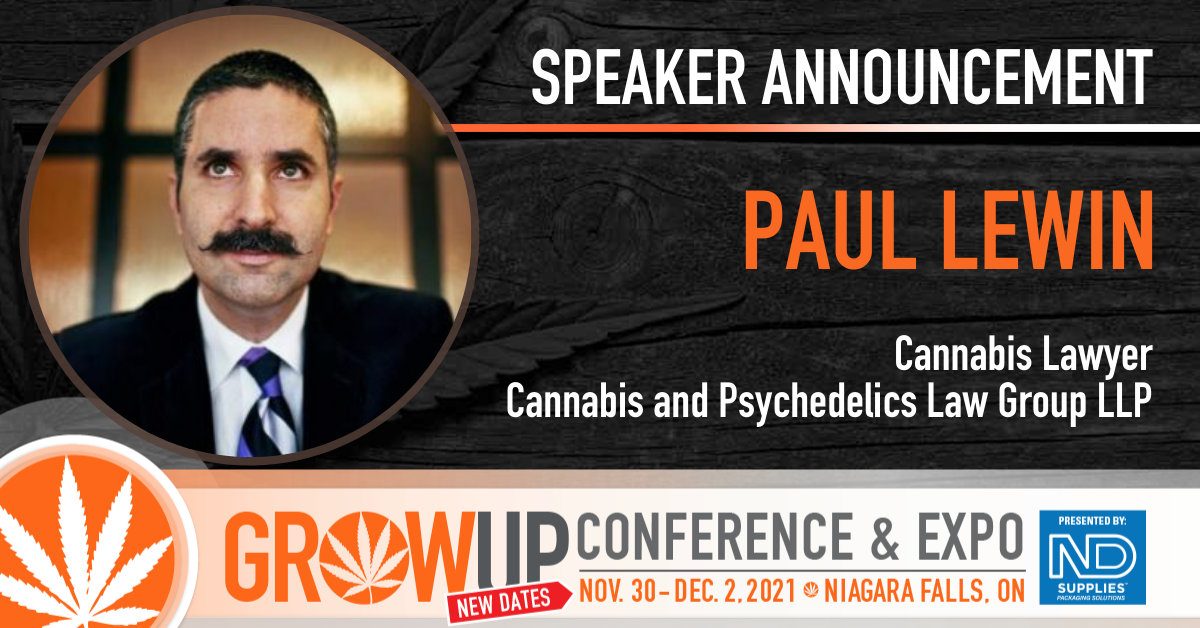 Paul Lewin Grow Up Conference